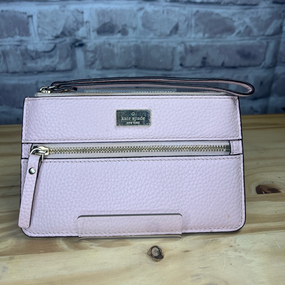 kate spade highland place leather wristlet